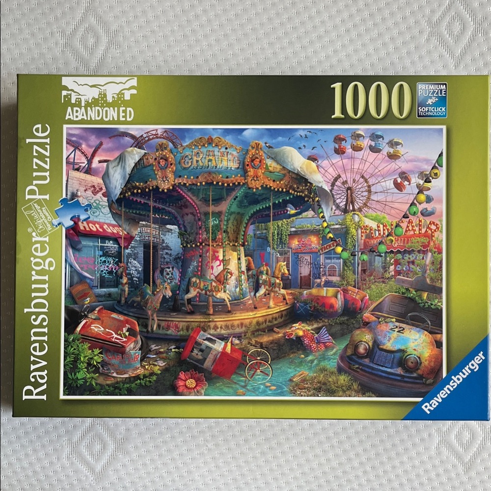 Ravensburger 1000 Piece Puzzle – Gloomy Carnival 🎡
